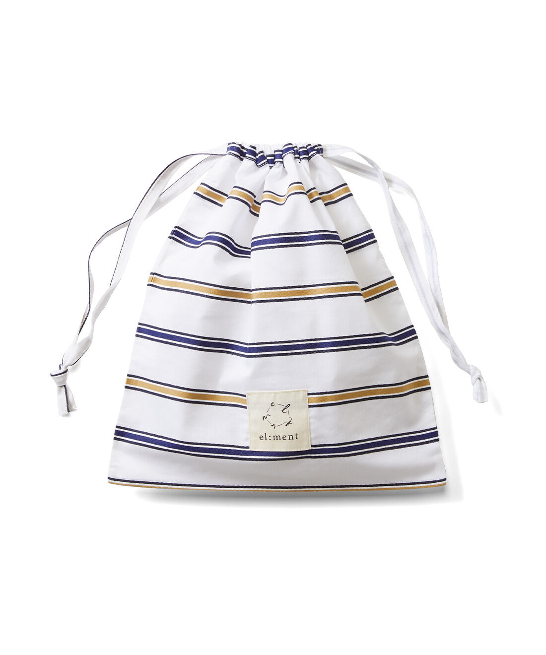 el:ment［エルメント］|el：ment 眠っていた播州織に平和の言葉をのせたオーガニックコットンTシャツ〈きんちゃく付き〉 by LOVE＆PEACE PROJECT