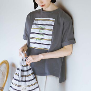 el:ment | ｅｌ播州織オーガニックコットンＴシャツ