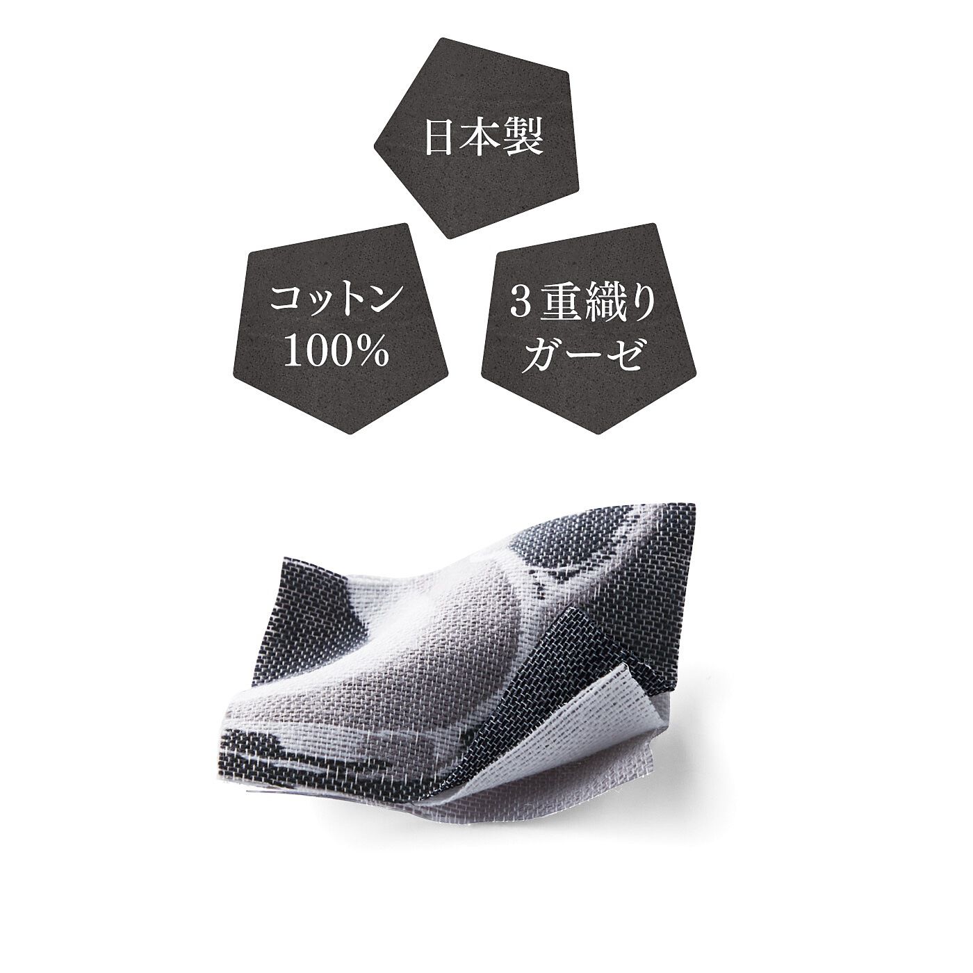 el:ment　暮らしを愉しむヴィンテージ食器柄　コットン100％ジャカード織りガーゼクロスの会