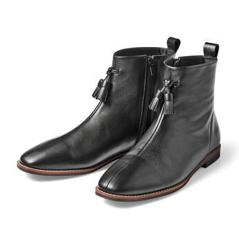 el:ment | ｅｌ神戸・長田やわらか心地　本革ブーツＢＫ