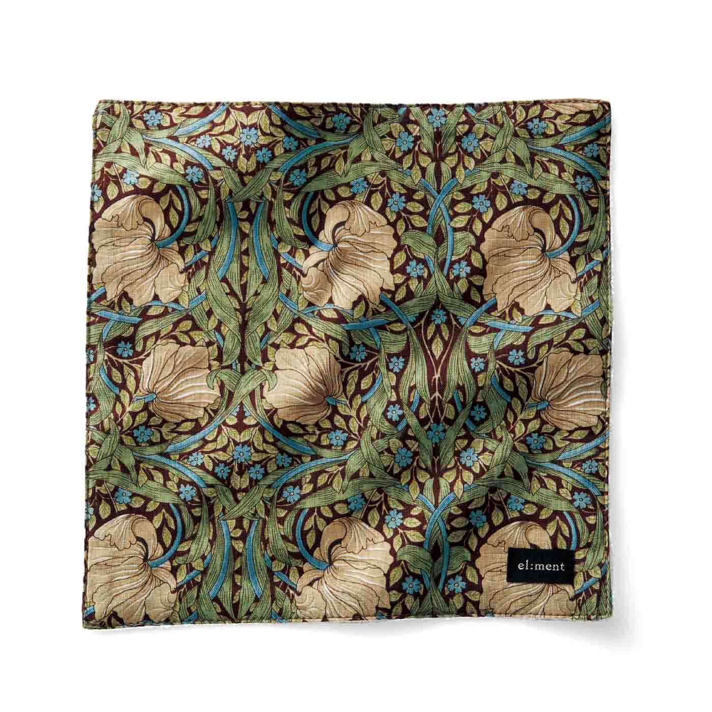 el:ment|【6月分以降お届け】el:ment　Fabric by BEST OF MORRIS　今治産パイルの吸水コンパクトタオルハンカチの会|Pimpernel