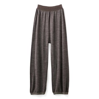 el:ment | ｅｌホールガーメントコットンウール混パンツ