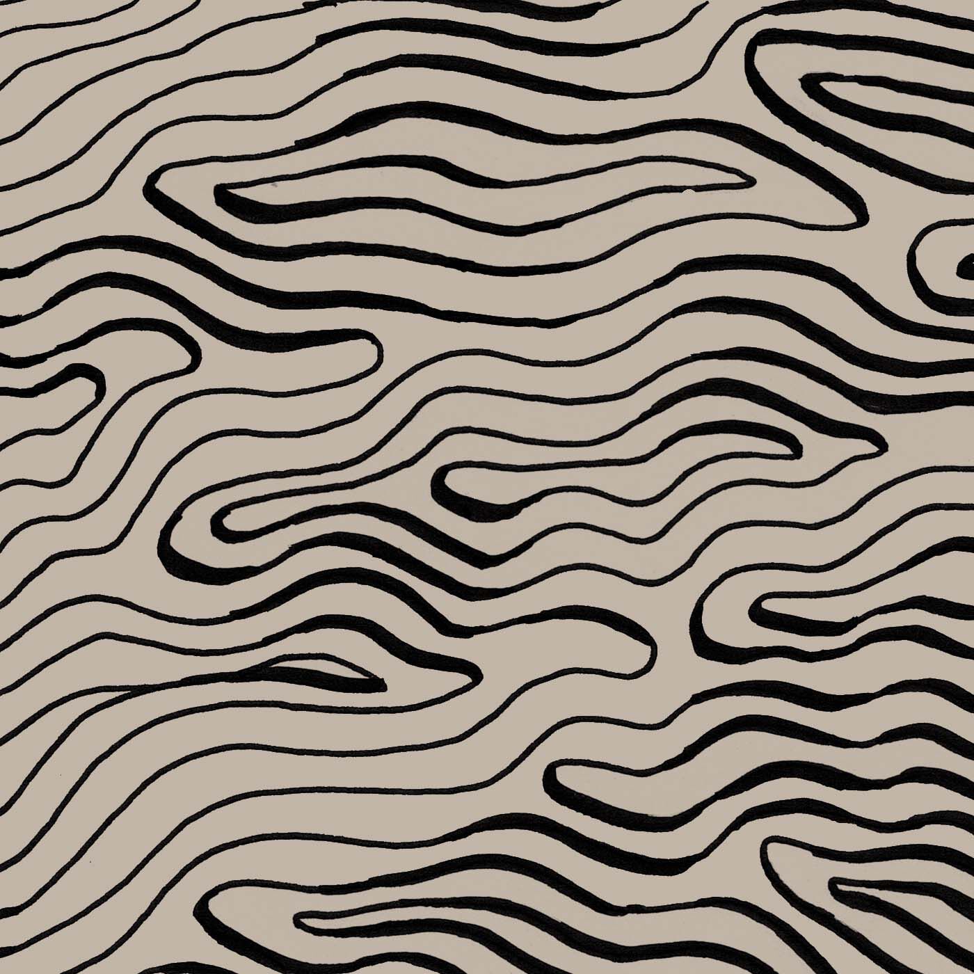 サーナ ヤ オッリ　フィンランドの景色を描き起こした　オリジナルパッチワーク柄　コットン100％やわらかニットストールの会|【Wood grain　ウッドグレイン】フィンランド南西部の群島にあるユルモの松のある冬の森から。列島では風が非常に強いため、雪が水平に降って松の木の片面側だけを覆う特別な風景が見られます。