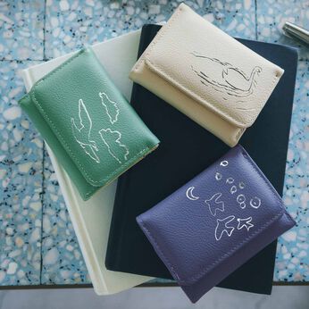 SAANA JA OLLI [サーナヤオッリ] | 手のひら三つ折り財布