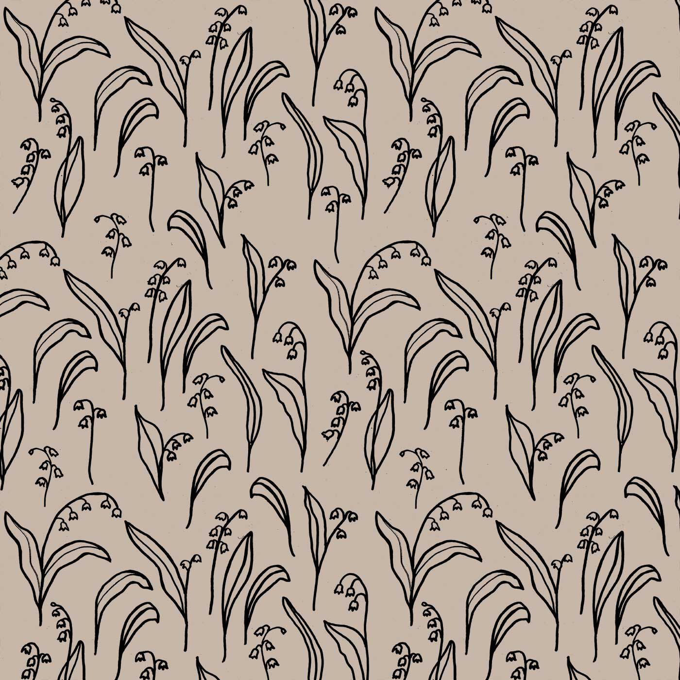 SAANA JA OLLI [サーナヤオッリ]|サーナ ヤ オッリ　隠れメッシュでむれにくく快適なコットン混レギンス〈UV対策/チャコールグレー〉|【Lily of the Valley　リリー オブ ザ バレー】春の最初に咲く花のひとつであり、新しい季節の訪れを知らせてくれるスズラン。摘んで花束にすると、素敵な香りが私たちの住まいとスタジオを満たしてくれるのです。