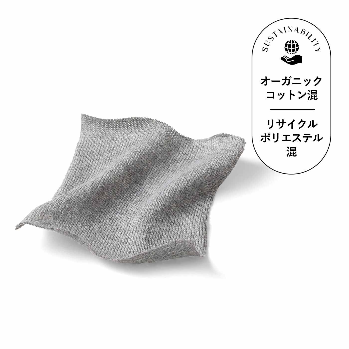 SAANA JA OLLI [サーナヤオッリ]|サーナ ヤ オッリ フィンランドの自然と遊びごころを胸に オーガニックコットン混 インターシャニットトップスの会|肌当たりがやさしく、しっとりした滑らかな素材感。