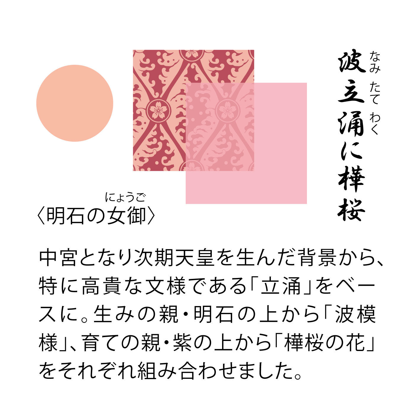 ミュージアム部|ミュージアム部　『源氏物語』の女楽の光景に思いをはせて 女君たちの装束イメージきんちゃくポーチの会