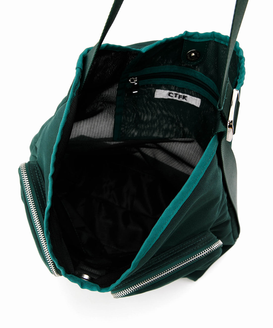 MEDE19F [メデ・ジュウキュウ]|CONTROLFREAK　メッシュテープトート【WEB LIMITED ITEMS】|1.グリーン