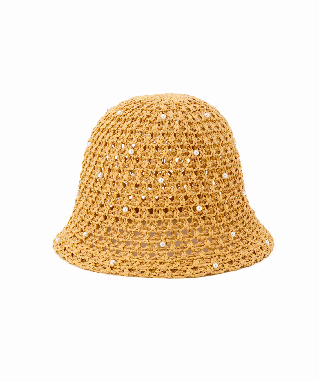 MEDE19F [メデ・ジュウキュウ]|CASSELINI　ドットビーズサマーハット【WEB LIMITED ITEMS】