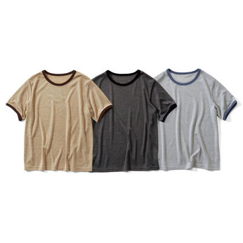 フェリシモファッションニュース | つぶつぶネップリンガーＴシャツ