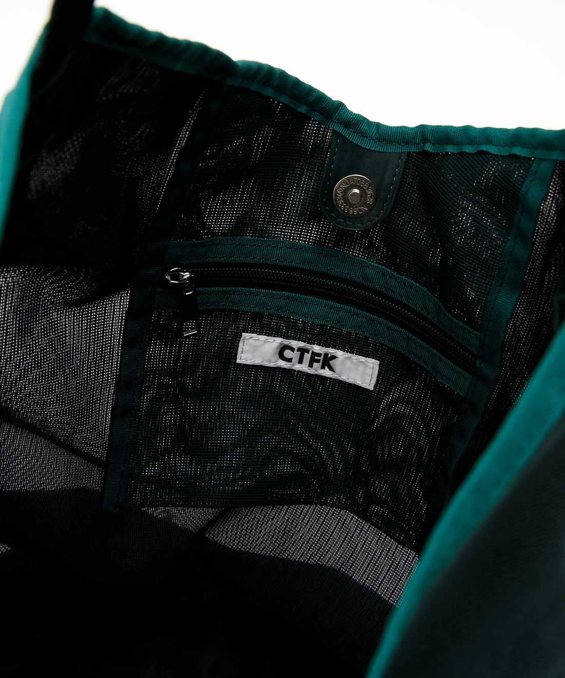 MEDE19F [メデ・ジュウキュウ]|CONTROLFREAK　メッシュテープトート【WEB LIMITED ITEMS】|1.グリーン