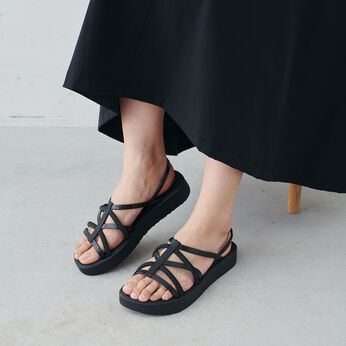 フェリシモファッションニュース | Ipanema DIVERSA PLATFORM AD サンダル BLK
