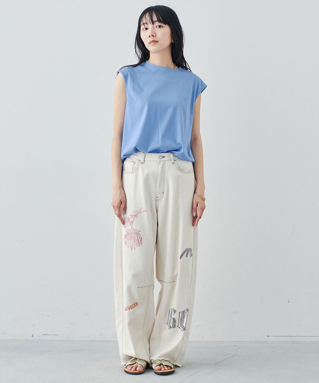 フェリシモファッションニュース|接触冷感のラウンドヘムフレンチスリーブＴシャツの会