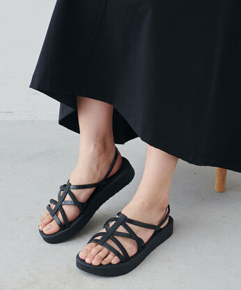 フェリシモファッションニュース | Ipanema DIVERSA PLATFORM AD サンダル BLK