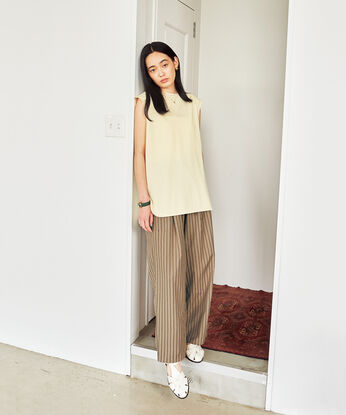 フェリシモファッションニュース | ラウンドヘムフレンチスリーブＴシャツ
