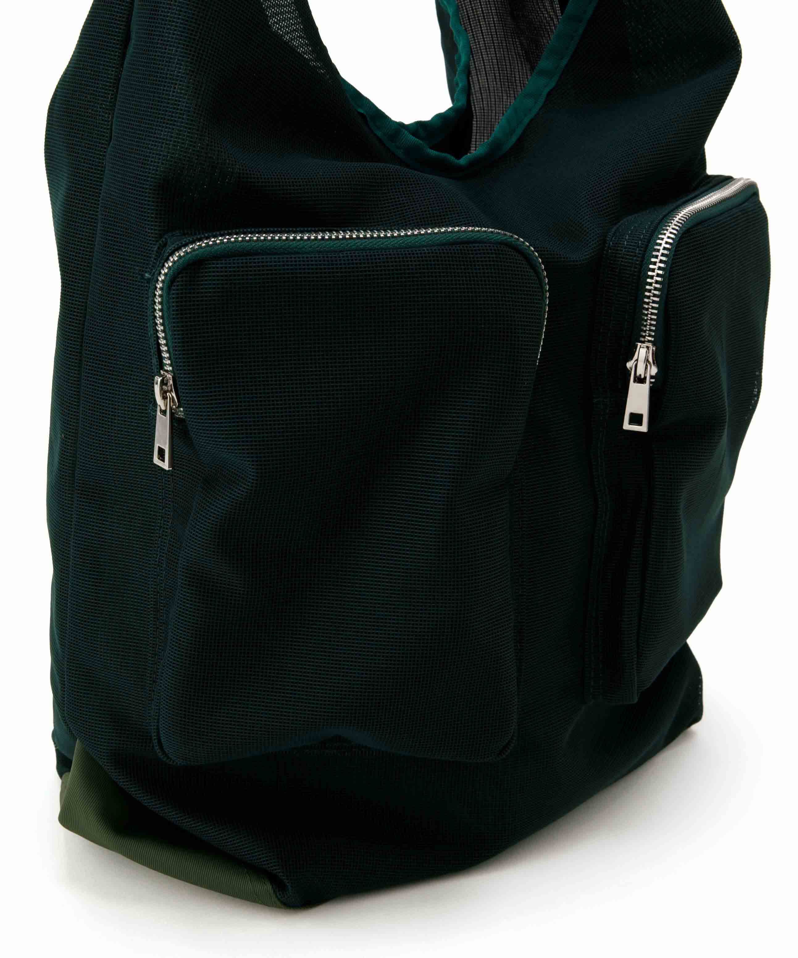 MEDE19F [メデ・ジュウキュウ]|CONTROLFREAK　メッシュテープトート【WEB LIMITED ITEMS】|1.グリーン