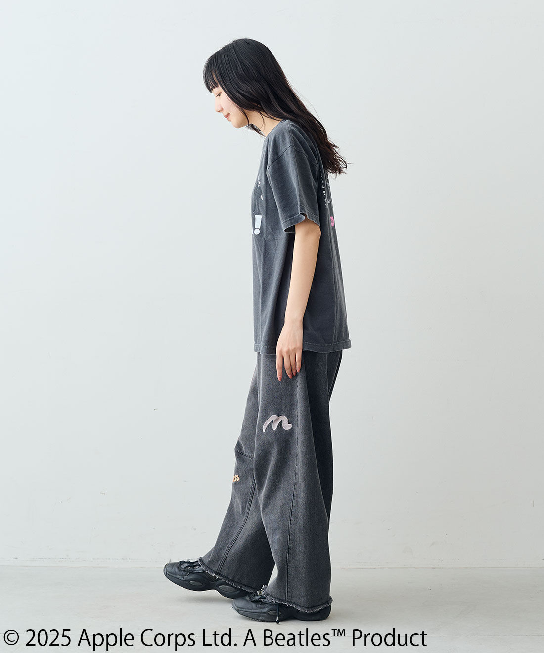 フェリシモファッションニュース|GOOD ROCK SPEED THE BEATLES【WEB LIMITED ITEMS】|モデル身長：163cm　着用サイズ：M