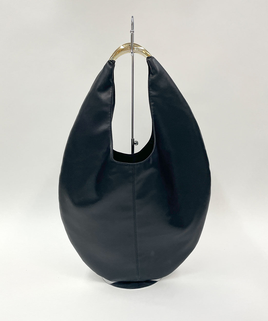 MEDE19F [メデ・ジュウキュウ]|LEVERINS　SCULPTURE BAG M【WEB LIMITED ITEMS】|2.ブラック