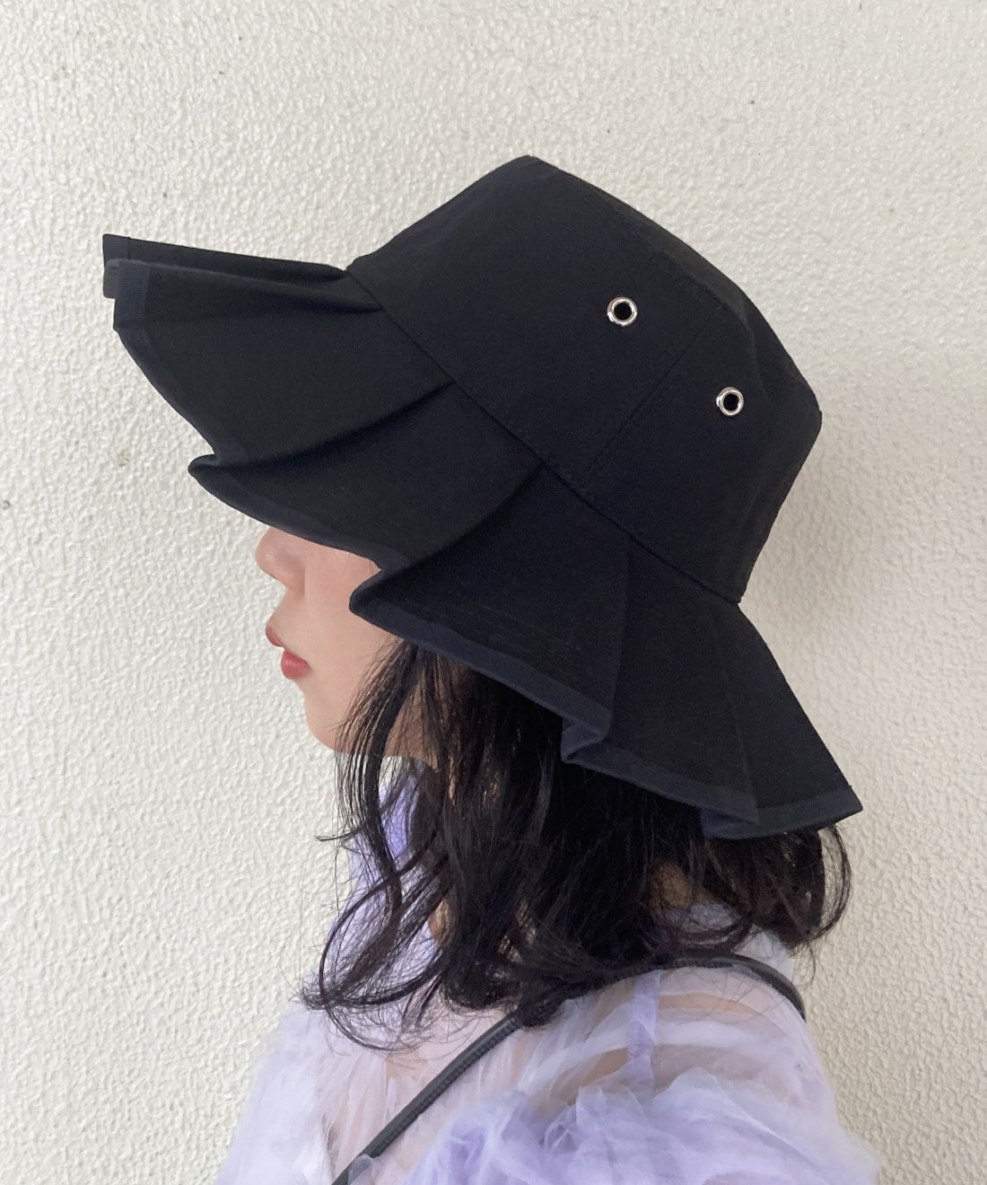 フェリシモファッションニュース|CASSELINI　プリーツハット【WEB LIMITED ITEMS】