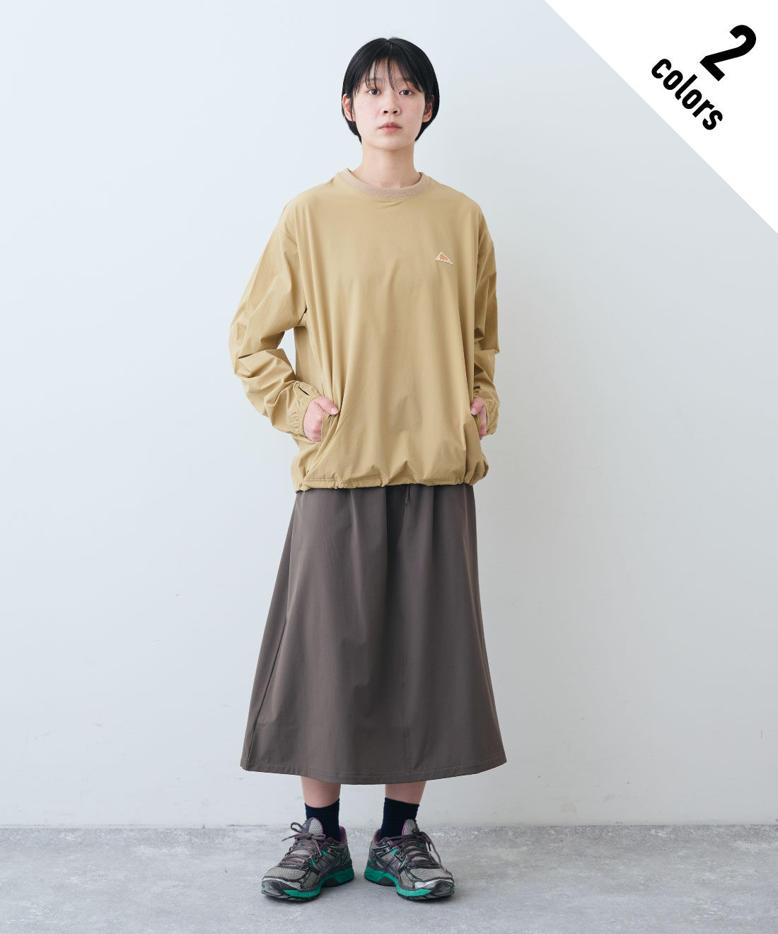 MEDE19F [メデ・ジュウキュウ]|KELTY　ラッシュコンフォート　トレイルボトムシェル【WEB LIMITED ITEMS】|モデル身長：163cm