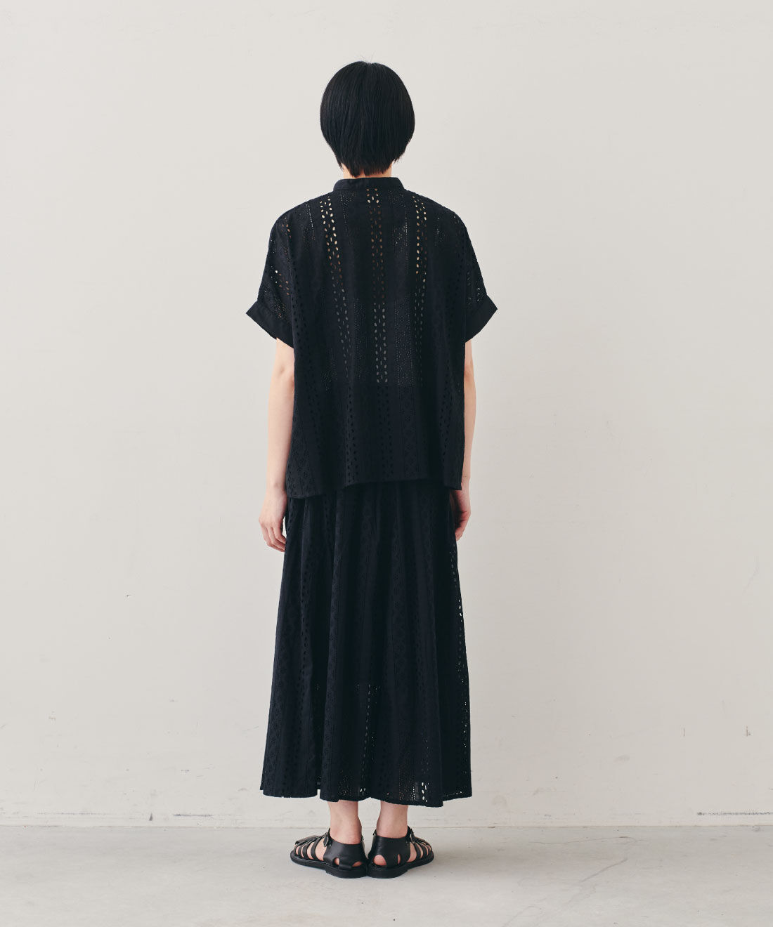 フェリシモファッションニュース|Vincent et Mireille SLEEVELESS BLOUSE【WEB LIMITED ITEMS】|モデル身長：163cm