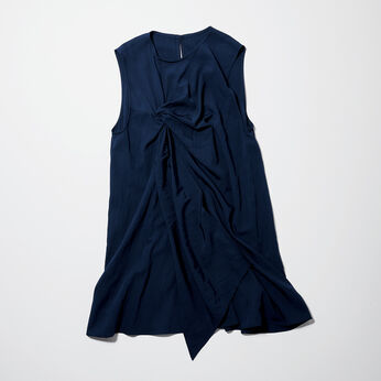 フェリシモファッションニュース | アシメトリー チュニック〈ネイビー〉