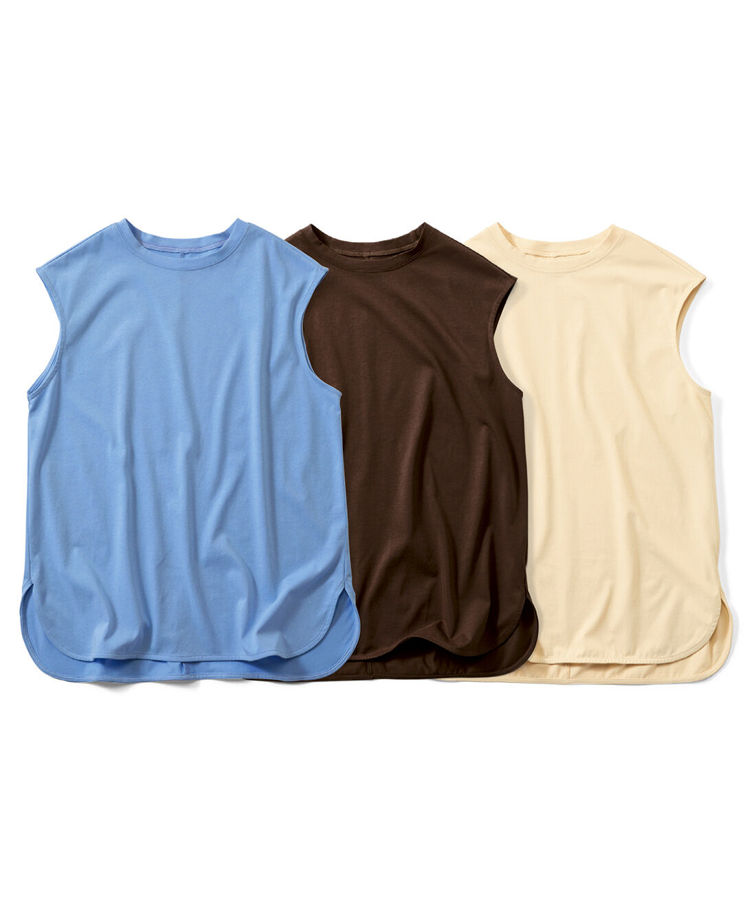フェリシモファッションニュース|接触冷感のラウンドヘムフレンチスリーブＴシャツの会