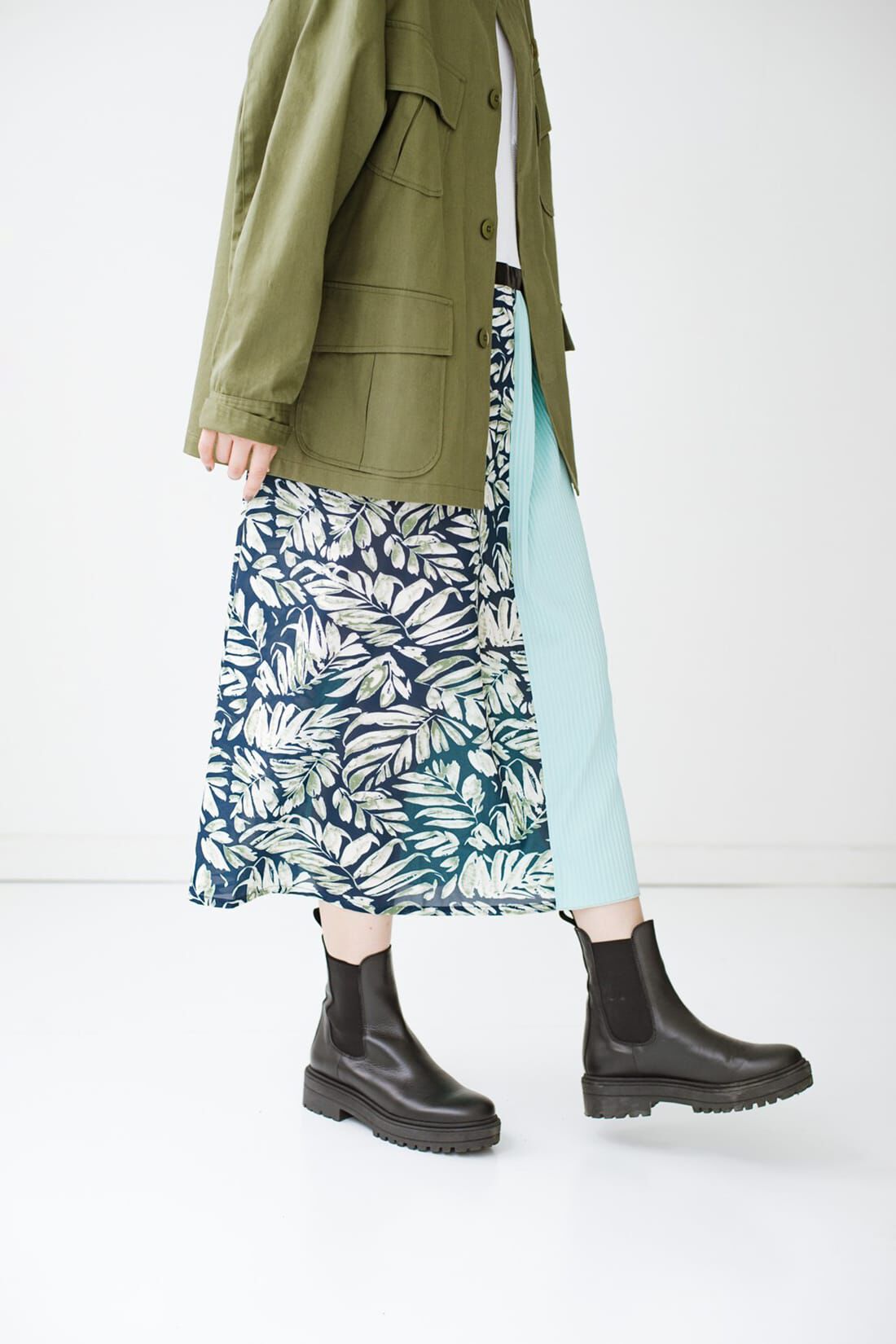 haco!|ｈａｃｏ！　特別感＆オシャレさ＆テンション３割増しな異素材ミックスワンピース　ＹＥＡＨ　ＲＩＧＨＴ！！　ｆｏｒ　ｈａｃｏ！