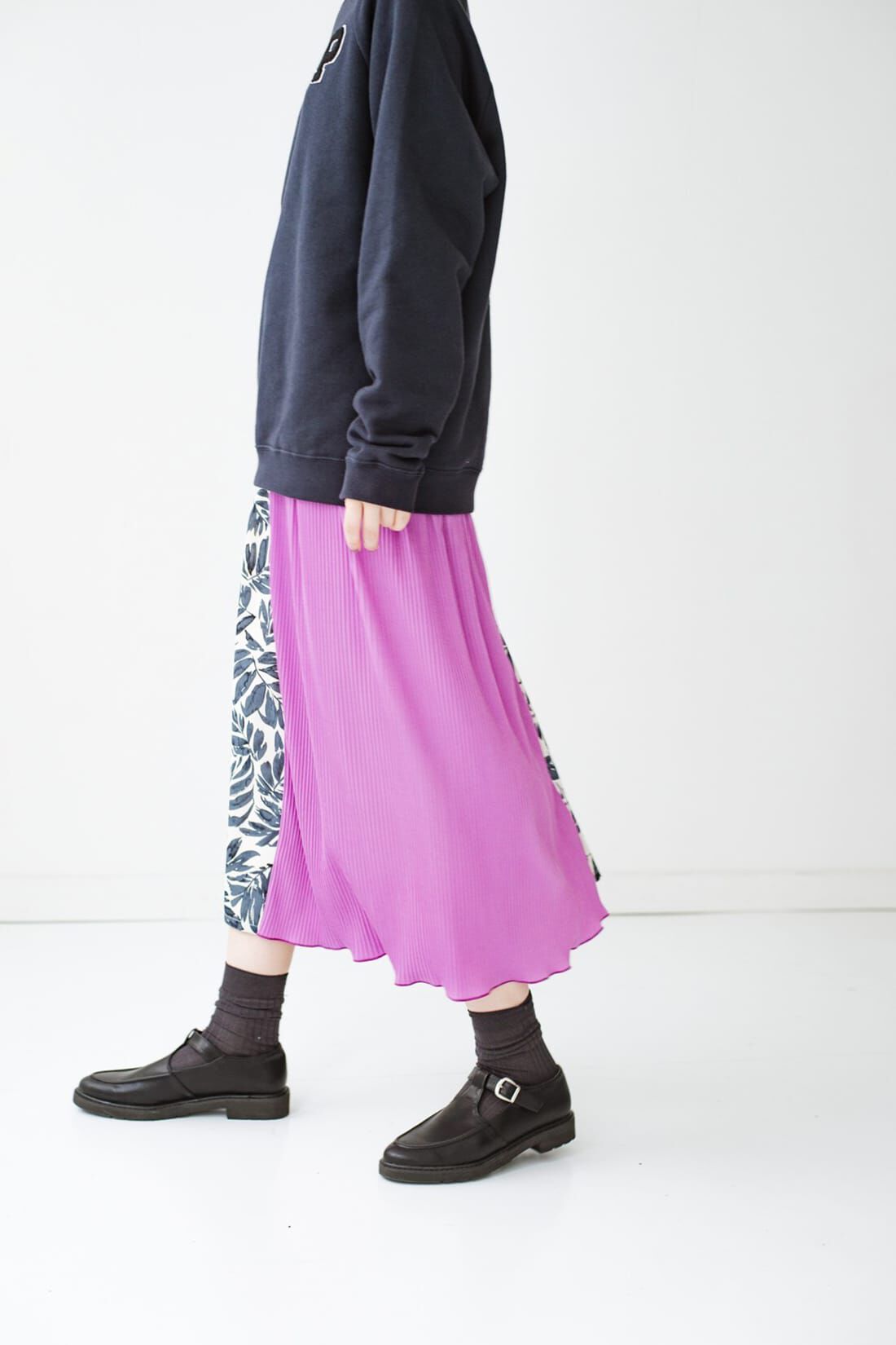 haco!|ｈａｃｏ！　特別感＆オシャレさ＆テンション３割増しな異素材ミックスワンピース　ＹＥＡＨ　ＲＩＧＨＴ！！　ｆｏｒ　ｈａｃｏ！