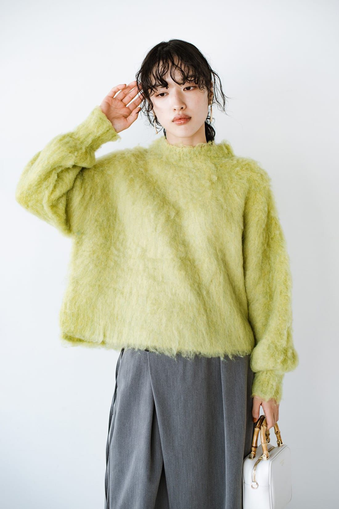 haco!［ハコ］|ｈａｃｏ！ 猫はかぶれないからそのかわりにコレを！猫みたいにふわふわかわいい猫かぶりニットｖｅｒ．２