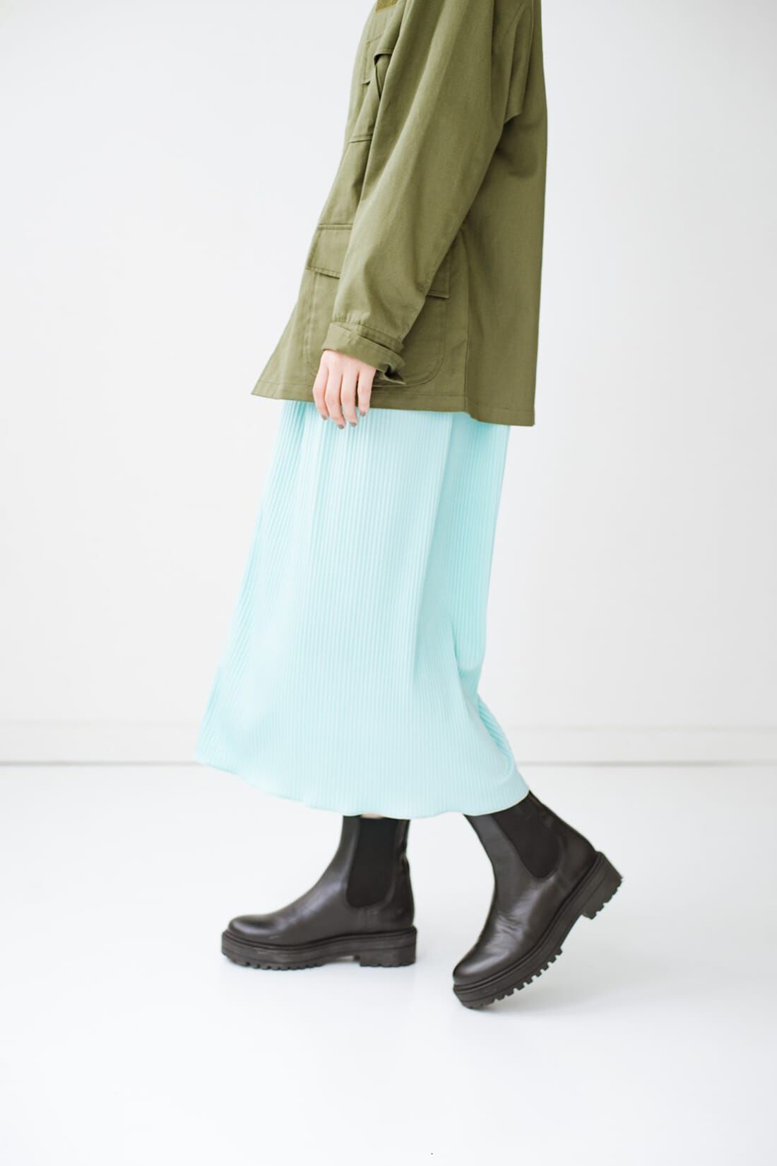 haco!|ｈａｃｏ！　特別感＆オシャレさ＆テンション３割増しな異素材ミックスワンピース　ＹＥＡＨ　ＲＩＧＨＴ！！　ｆｏｒ　ｈａｃｏ！
