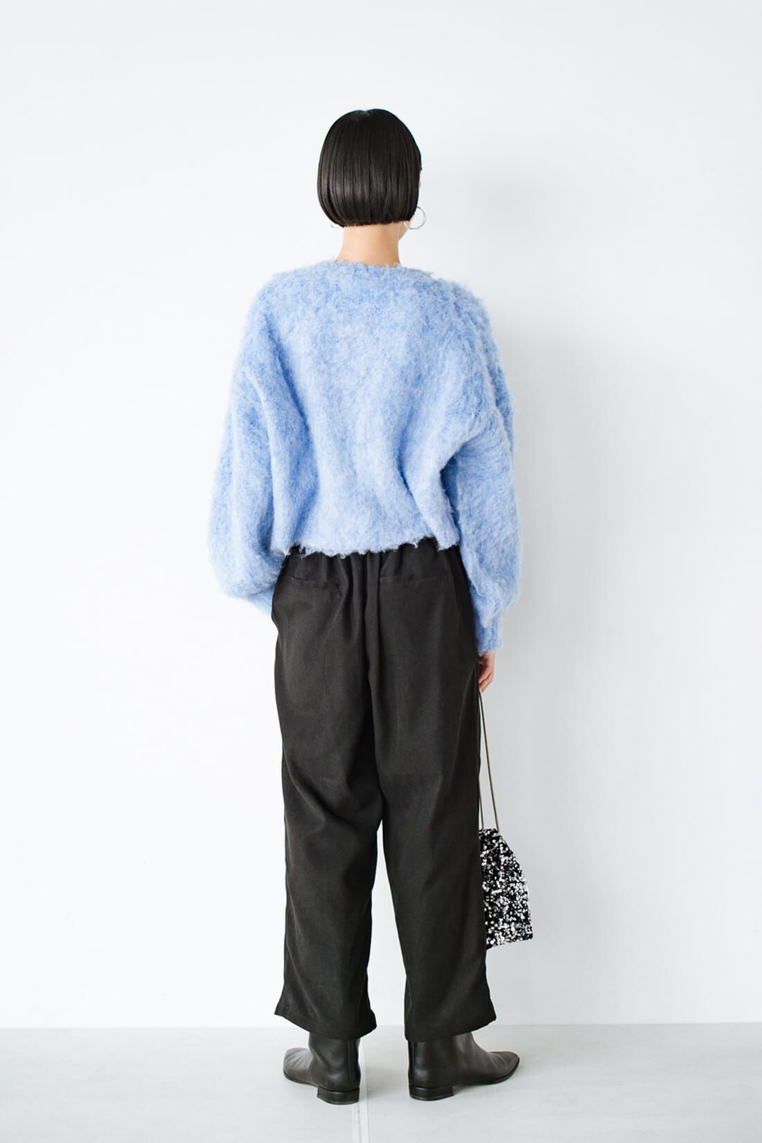 haco!|ＡＮＮＡ ＬＵＮＡ ピーチスキンベルト付きタックパンツ