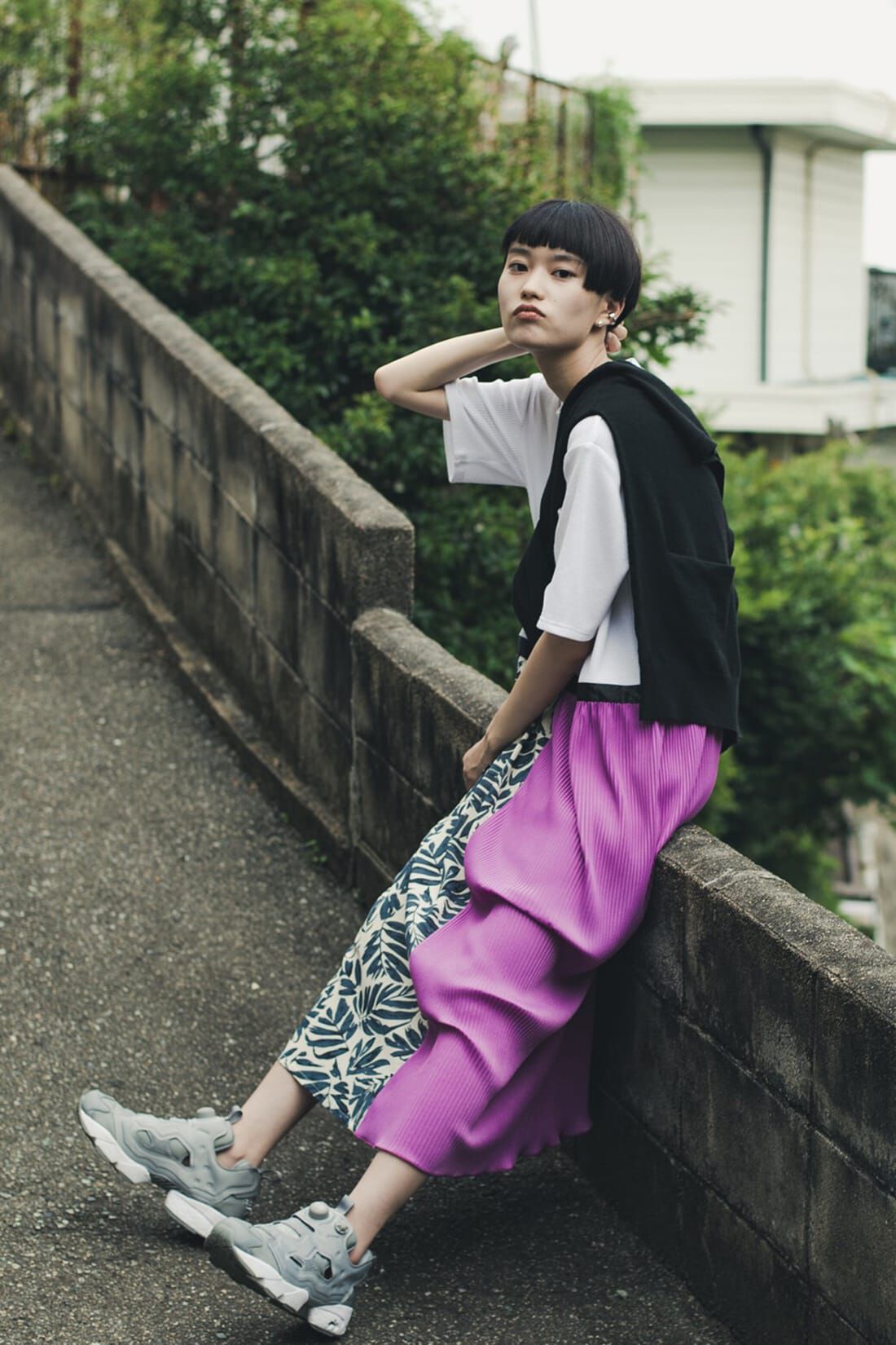 haco!|ｈａｃｏ！　特別感＆オシャレさ＆テンション３割増しな異素材ミックスワンピース　ＹＥＡＨ　ＲＩＧＨＴ！！　ｆｏｒ　ｈａｃｏ！