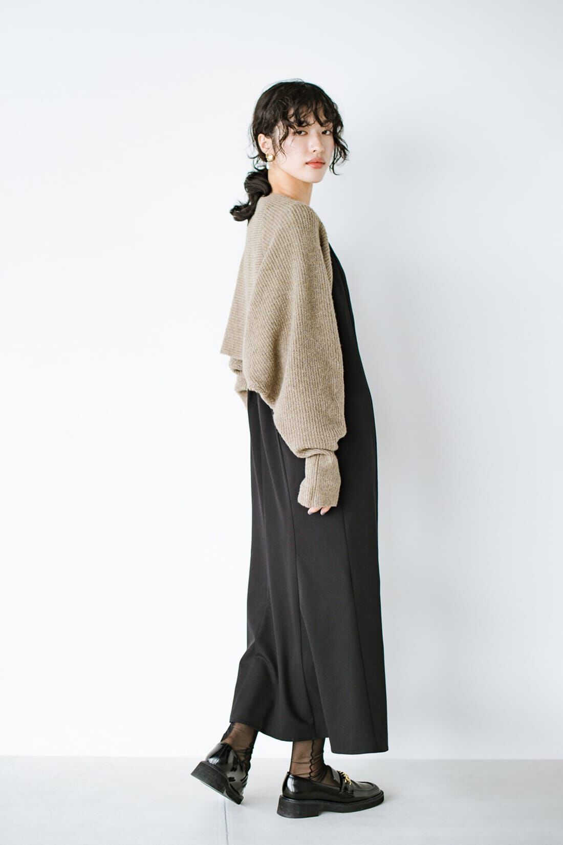 haco!|ｈａｃｏ！ 季節の変化を楽しむ「愛服」 オールシーズンクローゼット常駐 半袖も長袖もオンもオフも華やかにきまるマーメイドワンピース