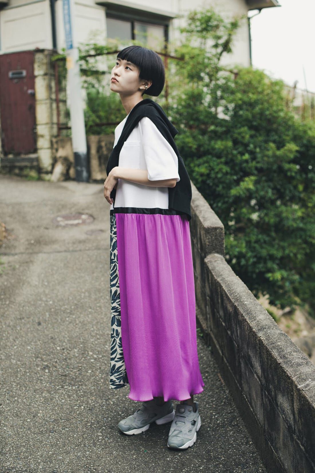 haco!|ｈａｃｏ！　特別感＆オシャレさ＆テンション３割増しな異素材ミックスワンピース　ＹＥＡＨ　ＲＩＧＨＴ！！　ｆｏｒ　ｈａｃｏ！