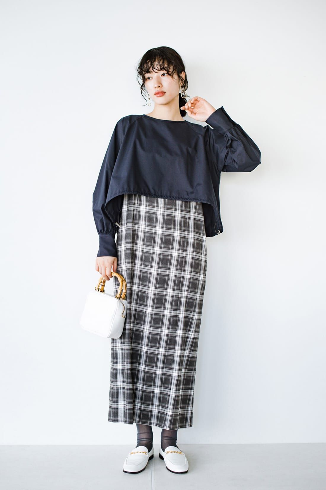 haco!|ｈａｃｏ！ 季節の変化を楽しむ「愛服」 手持ちの夏冬服と組み合わせ無限！総柄キャミワンピース＆すそ絞りトップスセット