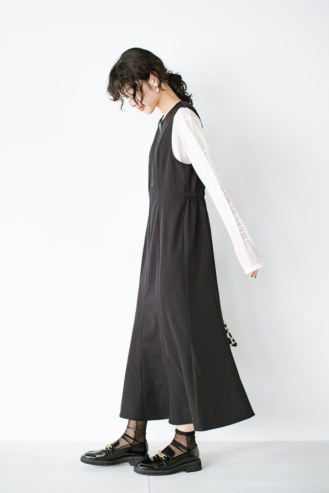 haco!|ｈａｃｏ！ 季節の変化を楽しむ「愛服」 オールシーズンクローゼット常駐 半袖も長袖もオンもオフも華やかにきまるマーメイドワンピース
