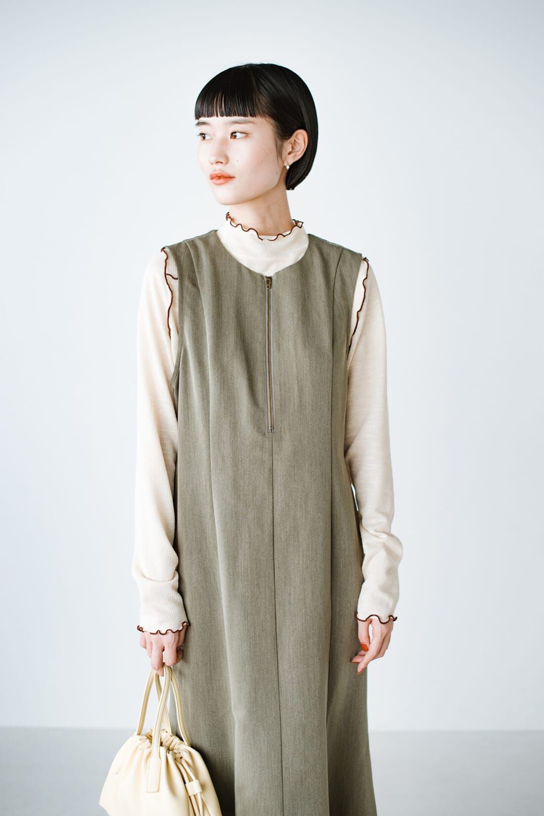 haco!|ｈａｃｏ！ 季節の変化を楽しむ「愛服」 オールシーズンクローゼット常駐 半袖も長袖もオンもオフも華やかにきまるマーメイドワンピース