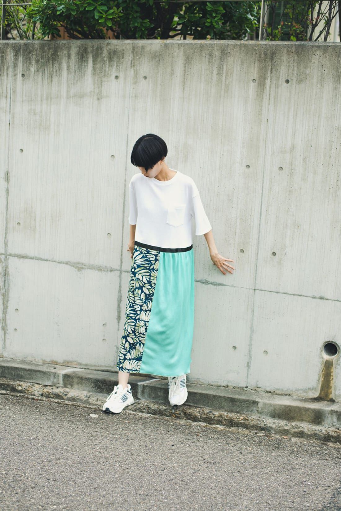 haco!|ｈａｃｏ！　特別感＆オシャレさ＆テンション３割増しな異素材ミックスワンピース　ＹＥＡＨ　ＲＩＧＨＴ！！　ｆｏｒ　ｈａｃｏ！