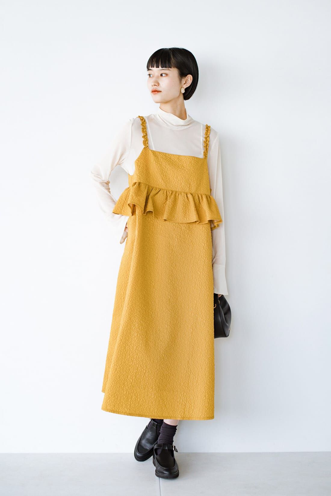 haco!|ｈａｃｏ！ お花が綺麗に咲いている奇跡を身にまとう ＯＮＥ−ＰＩＥＣＥ ｂｙ ＬＯＶＥ＆ＰＥＡＣＥ ＰＲＯＪＥＣＴ〈マスタード〉