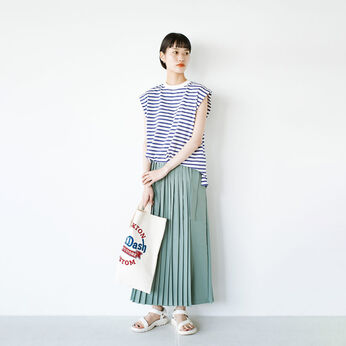 haco! | ｈハートがチラリとのぞくラップ風スカート