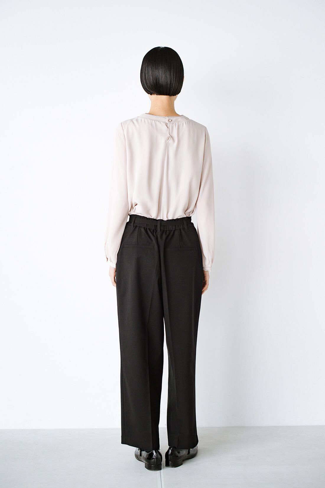 haco!［ハコ］|ANNA LUNA　強撚ストレッチベルト付バレルパンツ