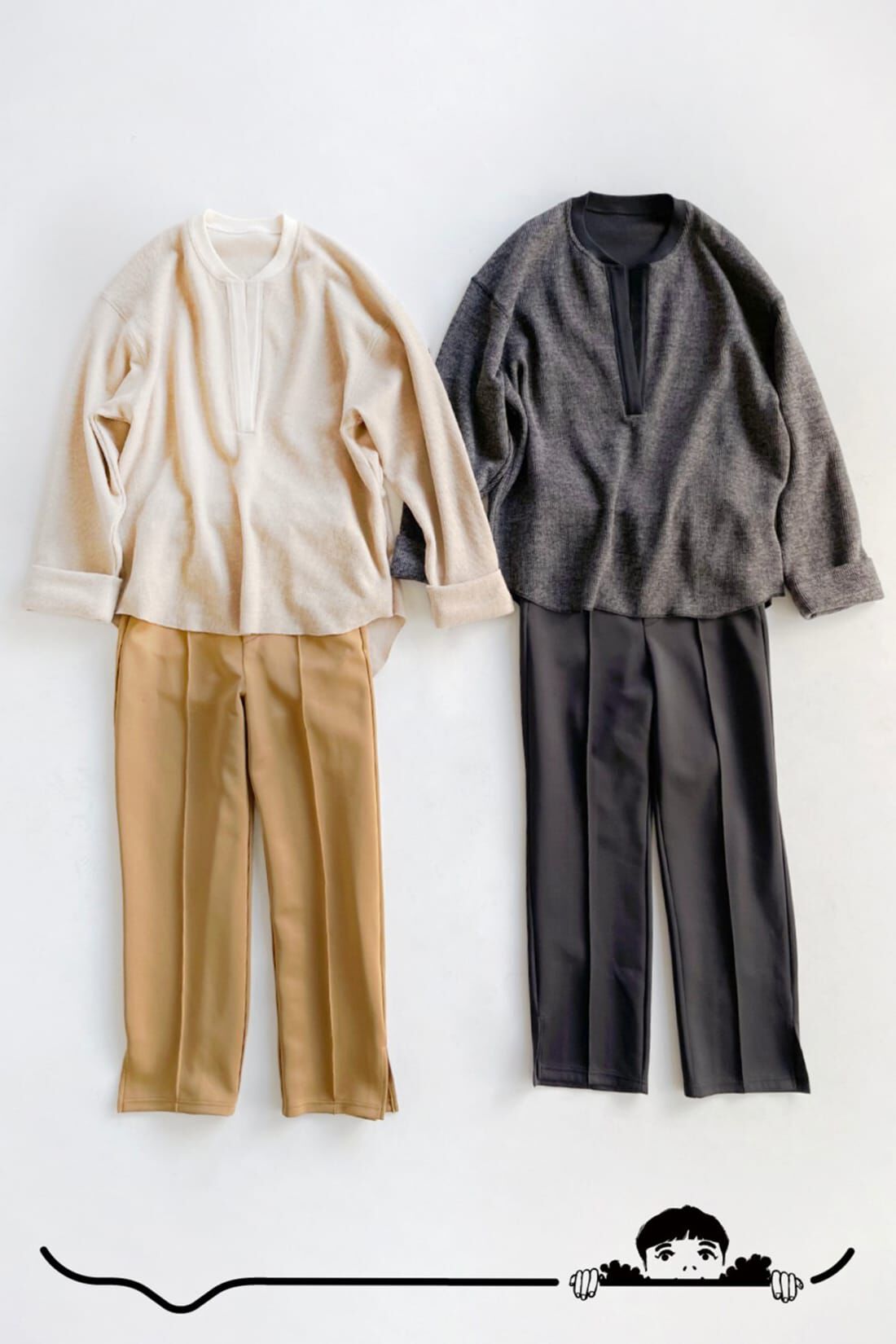 haco!［ハコ］|ｈａｃｏ！　寝ぼけながら着替えても可愛くなれる組み合わせを追求！パッと着て憧れのワントーンコーデが完成する便利なセットｂｙ　ｗｈｏ　ｍａｄｅ　ｍｅ