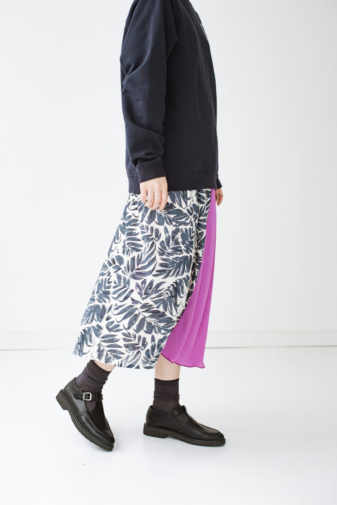 haco!|ｈａｃｏ！　特別感＆オシャレさ＆テンション３割増しな異素材ミックスワンピース　ＹＥＡＨ　ＲＩＧＨＴ！！　ｆｏｒ　ｈａｃｏ！