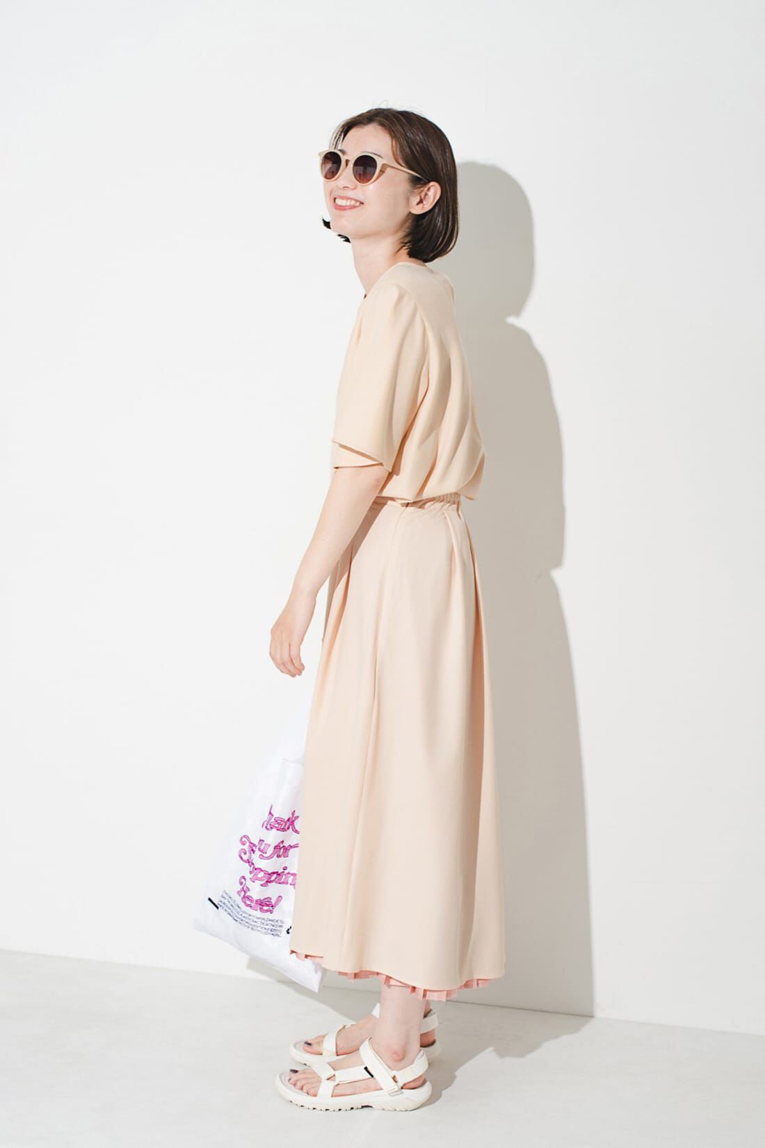 haco!|ｈａｃｏ！ 気分があがって着まわしも！って両立可能？に応える 合わせやすさと華やかさを兼ね備えた、楽しさも活躍度も２倍の重ねスカートセット ＲＢＴＸＣＯ ｆｏｒ ｈａｃｏ！