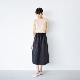 haco! | リブニットドッキングワンピース〈ネイビー〉