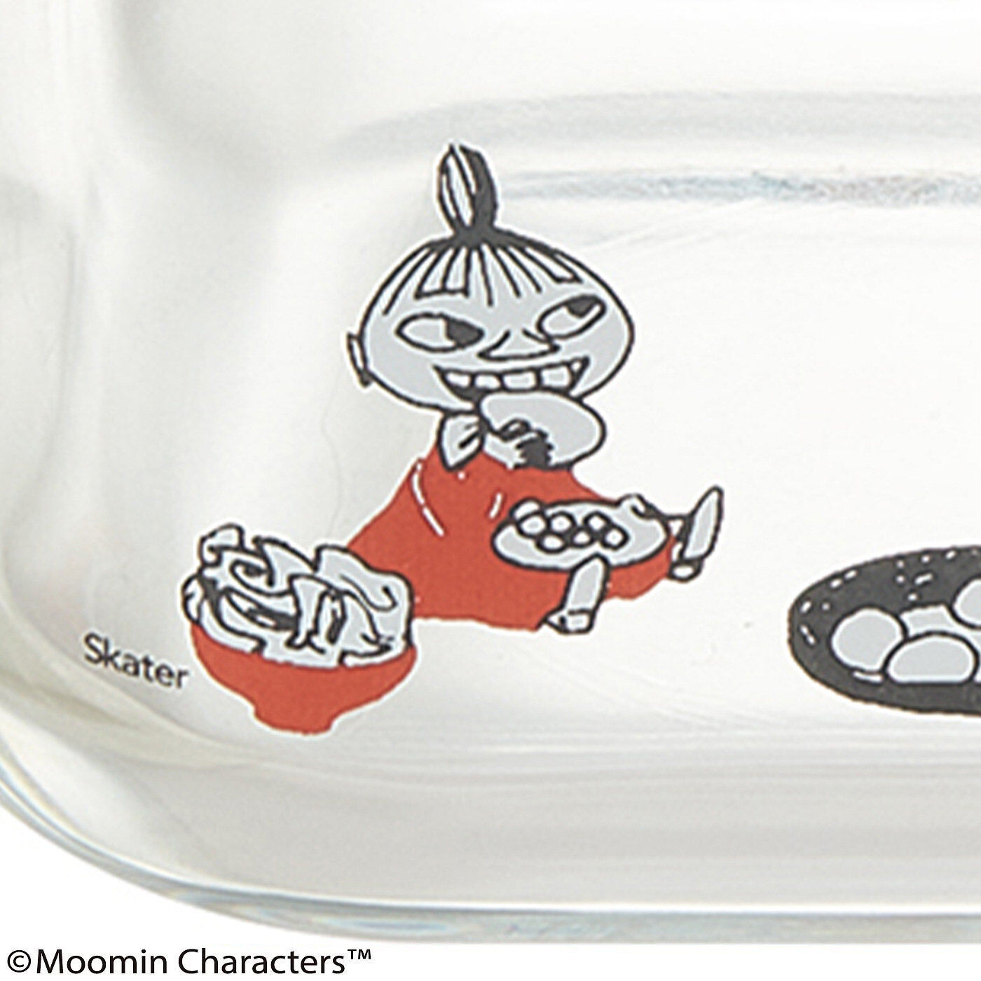 フェリシモギフトショップ|ムーミン　オーブンもレンジも冷凍も　そのまま食卓に出せるガラス製保存容器〈６５０ml〉|リトルミイの絵柄がかわいい