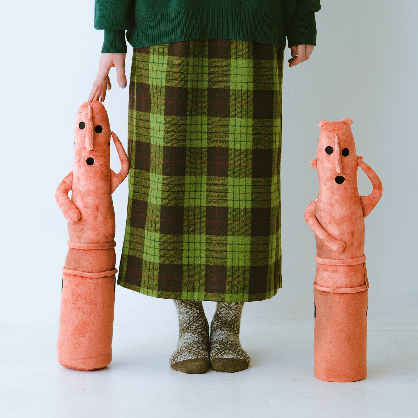 フェリシモギフトショップ|ミュージアム部　踊る人々　はにわ収納ケース〈みずらさん〉