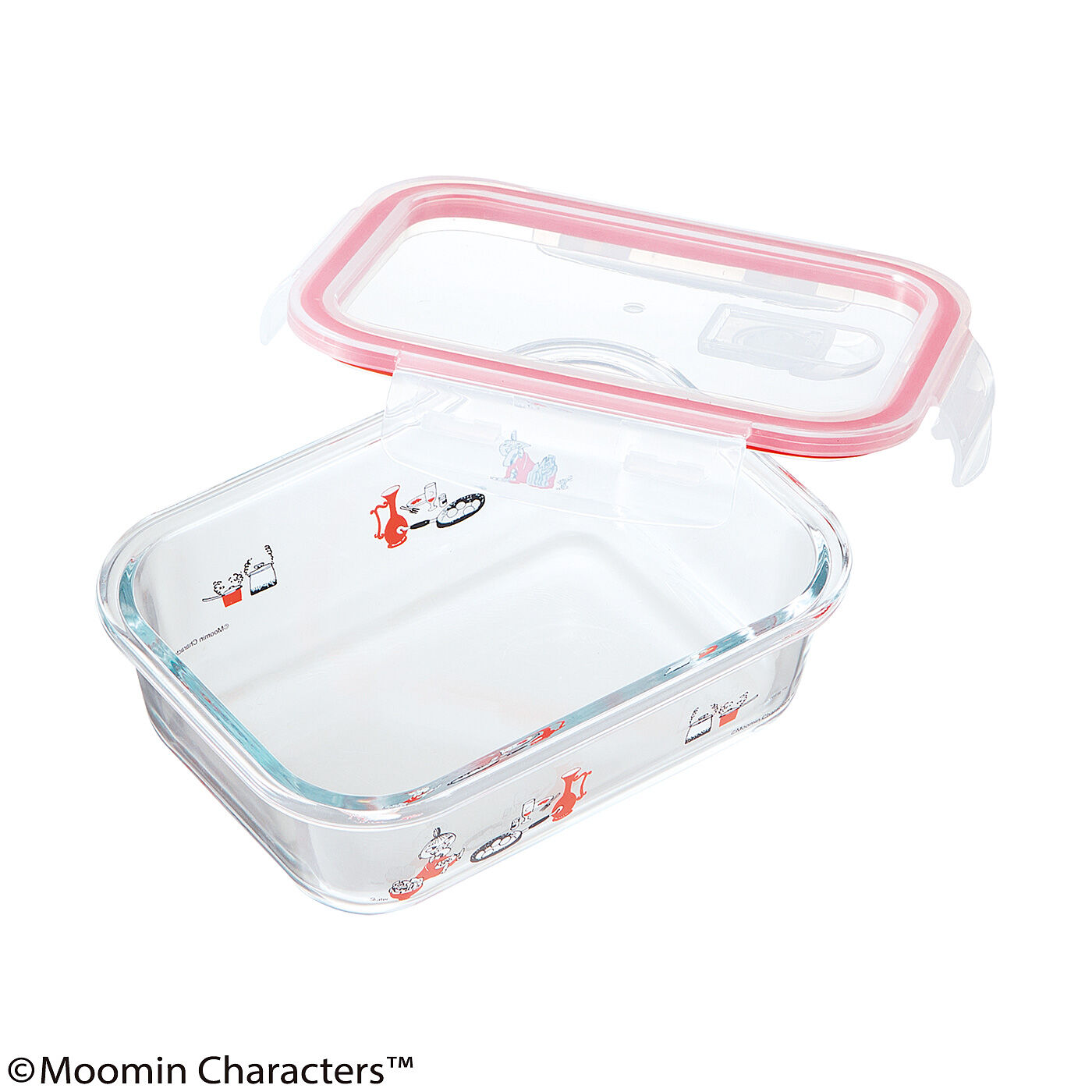 フェリシモギフトショップ|ムーミン　オーブンもレンジも冷凍も　そのまま食卓に出せるガラス製保存容器〈６５０ml〉