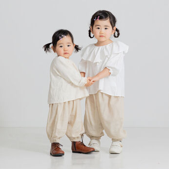 フェリシモギフトショップ | ぽんわりキッズパンツ〈ＢＥ〉リブイン